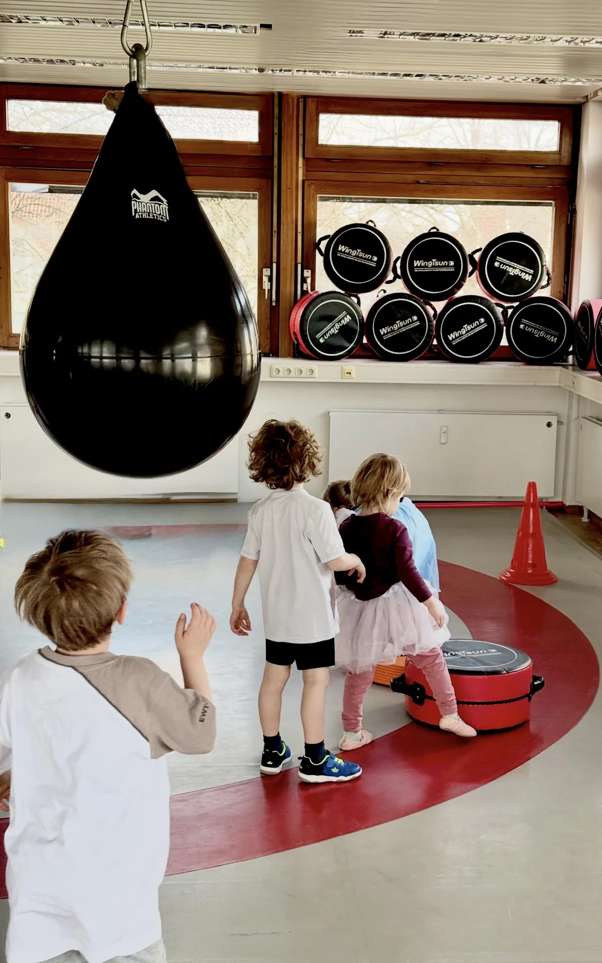 Kinder im WingTsun Minis Training